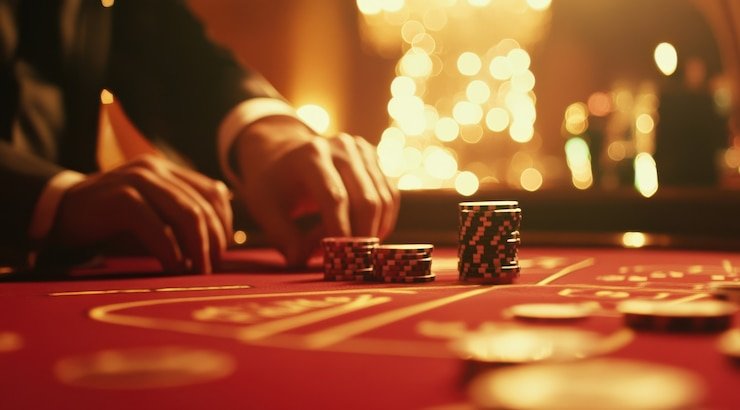 garudagame Speed Baccarat live dealer table showing cards dealt and hand outcome